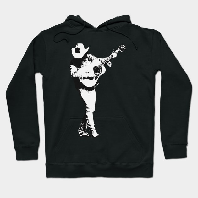 Dwight Yoakam Music Hoodie by BackOnTop Project